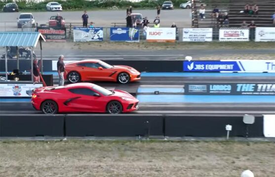 [VIDEO] C7 and C8 Corvettes Unleashed at the Drag Strip