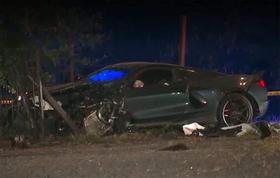 [VIDEO] Atlanta Police Searching for Drive-By Shooter of C8 Corvette Driver Who Crashed and Killed a Pedestrian