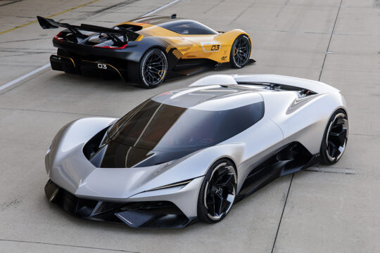 Chevrolet Introduces the Corvette CX and CX.R Vision Gran Turismo Concepts at The Quail