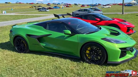 [VIDEO] First Look at New 2026 Interior and Roswell Green in the SUN! Plus ZR1X REVS!