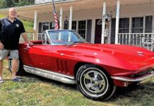 Iraq War Veteran Who Helps Local Veterans is Gifted a 1966 Corvette in Honor of ‘Private Malone’ Iraq War Veteran Who Helps Local Veterans is Gifted a 1966 Corvette in Honor of 'Private Malone'