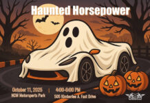 Spooky Sports Cars: Haunted Horsepower Trunk-or-Treat at the NCM Motorsports Park Spooky Sports Cars: Trunk-or-Treat at NCM Motorsports Park