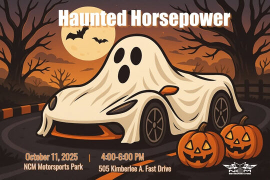 Spooky Sports Cars: Haunted Horsepower Trunk-or-Treat at the NCM Motorsports Park