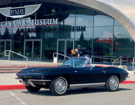 Corvettes for Sale: Triple Black 1964 Corvette Convertible Offered on Craigslist
