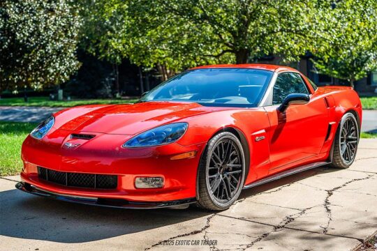 Corvettes for Sale: High Price on this 2011 Corvette Z06 Carbon VIN 005 Owned by NASCAR Racer Mark Martin