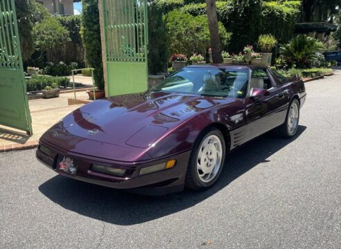 Corvettes for Sale: This Black Rose 1993 Corvette was Meticulously Cared For, and Now it Can Be Yours for $12,500