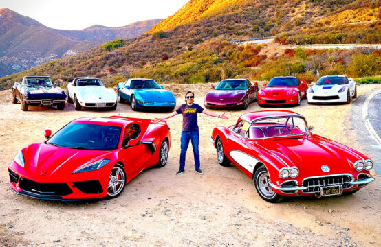 [VIDEO] Driving All Eight Generations of Corvettes – Which is Best?