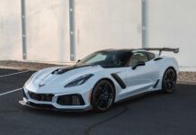 Corvettes for Sale: Ceramic Matrix Gray Never Looked Better than on this 2019 C7 Corvette ZR1 Corvettes for Sale: Ceramic Matrix Gray Never Looked Better than on this 2019 C7 Corvette ZR1