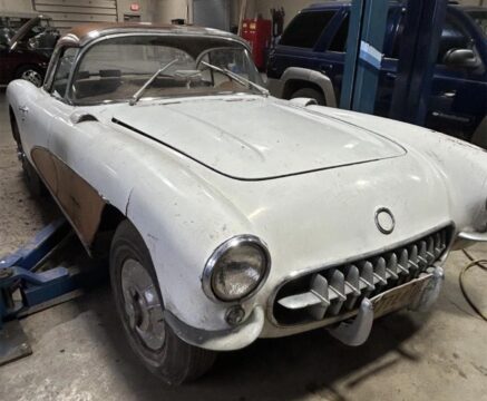Corvettes for Sale: Fuel Injected 1957 Corvette Project Offered on eBay