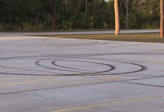 [VIDEO] Corvette Driver Arrested After Trying to Impress Date with Donuts in a Church Parking Lot