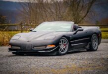 Corvettes for Sale: Custom 2001 Corvette Z06 Convertible Conversion with 8K-Miles Corvettes for Sale: Custom 2001 Corvette Z06 Convertible Conversion with 8K-Miles