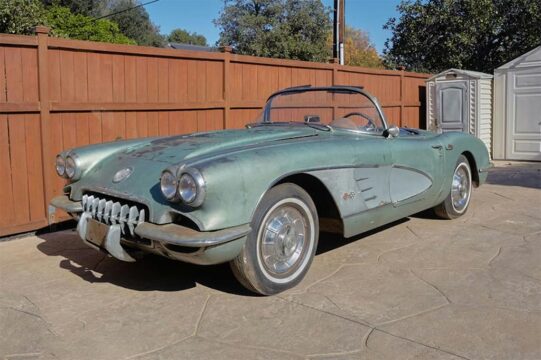 Corvettes for Sale: 62-Years-Owned 1958 Corvette Offered on Hagerty
