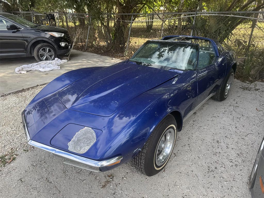 Corvettes for Sale: 1972 Corvette Project Offered at No Reserve on Bring a Trailer - Corvette: Sales, News & Lifestyle