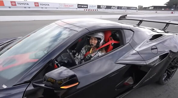 [VIDEO] Emelia Hartford Volunteers to Durability Test the 1250HP Corvette ZR1X