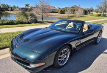 Corvettes for Sale: C5 Corvette Convertible Offered in Rare Bowling Green Metallic Corvettes for Sale: C5 Corvette Convertible Offered in Rare Bowling Green Metallic