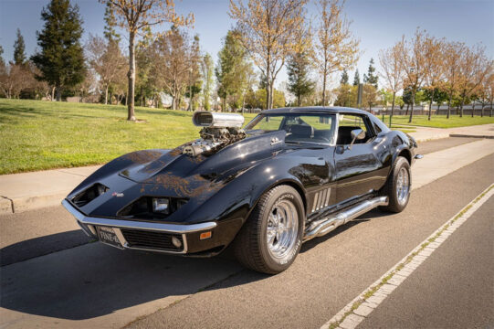 Corvettes for Sale: Supercharged 427 CI 1969 Corvette Stingray Offered on eBay