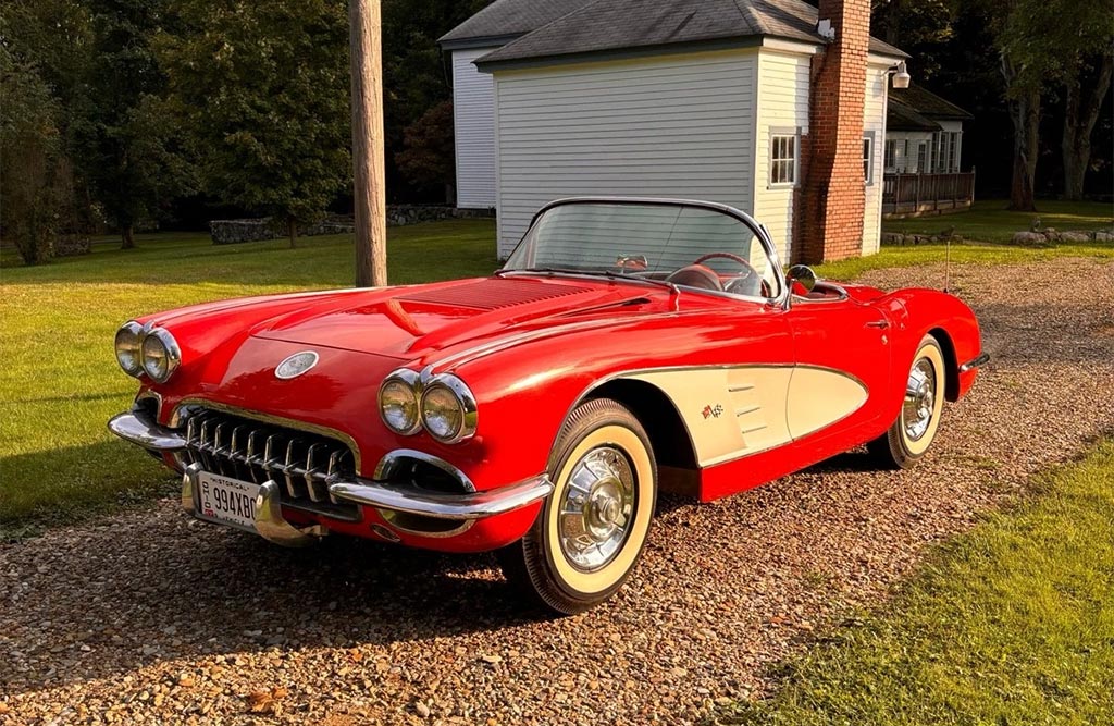 Corvettes for Sale: 14K-Mile 1958 Corvette Offered on eBay