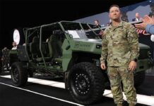 Rick Hendrick Drops $1 Million on the first GM Defense Infantry Squad Vehicle at Barrett-Jackson Palm Beach Rick Hendrick Drops $1 Million on a first GM Defense Infantry Squad Vehicle at Barrett Jackson Palm Beach