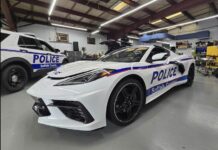 DWI-Seized C8 Corvette Police Car Turns Heads, But Not Everyone Is Happy A New York auto shop showed off photo of a DWI-seized C8 Corvette Police car that will be placed into service by Suffolk County New York's police department.