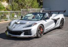 Corvettes for Sale: 2026 Corvette ZR1X Convertible Quail Silver Limited Edition Hits BaT Corvettes for Sale: First 2026 Corvette ZR1X Convertible Quail Silver Limited Edition Hits BaT