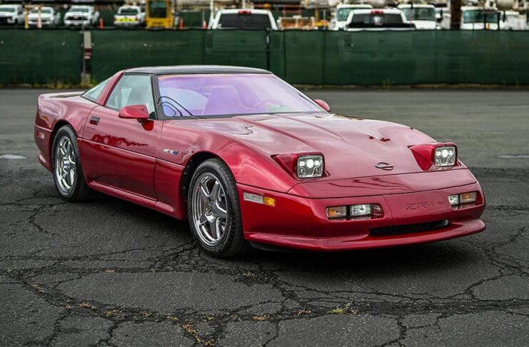 Corvette for Sale: Rare Shinoda/Mears 1990 Corvette ZR-1 Offered on Bring a Trailer This 1990 Shinoda/Mears Corvette ZR1 offered on Bring a Trailer was a collaboration between former GM designer Larry Shinoda and Indy 500 Champion Rick Mears with this being the first ZR1 to be converted with the aerodynamic body kit.
