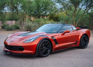Corvettes for Sale: 2016 Corvette Z06 In Rare Daytona Sunrise Orange Metallic Corvettes for Sale: 2016 Corvette Z06 In Rare Daytona Sunrise Orange Metallic