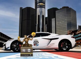 GM Offers Stunning New Trophy and the Corvette ZR1X Pace Car for this Weekend’s Detroit Grand Prix GM Offers Stunning New Trophy and the Corvette ZR1X Pace Car for this Weekend's Detroit Grand Prix