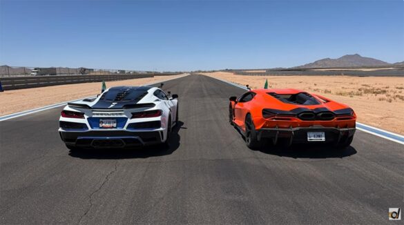 [VIDEO] Modded Lamborghini Revuelto Still Can’t Hang with C8 Corvette ZR1X