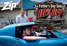 10% Off at Zip – Just in Time for Father’s Day! Just in time for Father's Day! Zip Corvette Parts is offering 10% off on all online qualifying orders now through Friday, June 19th with the promo code DAD10.