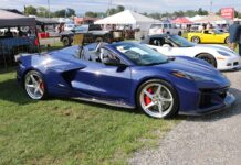 E-Ray Owners Needed for Corvettes at Carlisle Special Parking Got a Corvette E-Ray and planning on attending this year's Corvettes at Carlisle show? This year you can request to be part of the C8 Corvette E-Ray Owners Group which includes Fun Field parking and a tent for socializing.