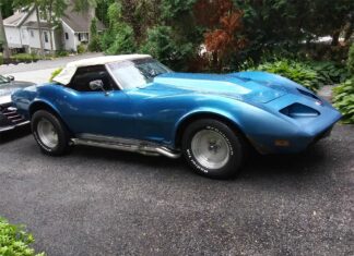 Corvettes for Sale: This Customized 1973 Corvette Deserves a Second Look This '73 Corvette Convertible wears a customized front nose and fender flares, and under the hood lurks its coolest feature: the matching number's 454-ci V8 engine.