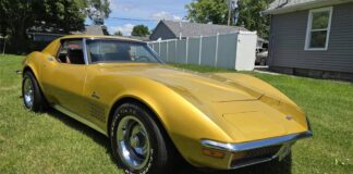 Corvettes for Sale: 33K-Mile 1972 Corvette Stingray in Unmistakable War Bonnet Yellow Corvettes for Sale: 33K-Mile 1971 Corvette Stingray in Unmistakable War Bonnet Yellow