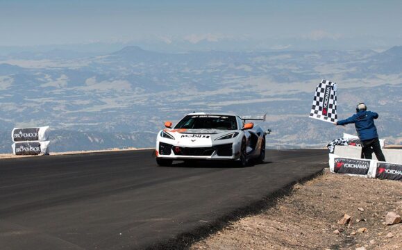 [VIDEO] Emelia Hartford Conquers Pikes Peak in her 2026 Corvette ZR1 and is Fastest Woman to Ever Run the Mountain