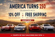Corvette Central Celebrates America’s 250th with 10% Off + Free Shipping! Corvette Central Celebrates America's 250th with 10% Off + Free Shipping!