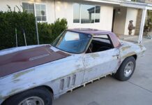 Corvettes for Sale: 1966 Corvette Convertible Project with Unfinished L72 427ci V8 Corvettes for Sale: Project 1966 Corvette Convertible with Unfinished L72 427ci V8