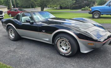 Corvettes for Sale: 2,600-Mile 1978 Corvette Indy 500 Pace Car with an L82 on BaT Corvettes for Sale: 2,600-Mile 1978 Corvette Indy 500 Pace Car with an L82 on BaT