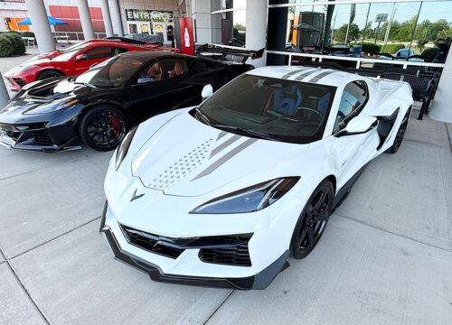 Chevrolet Shows Just 55 Remaining Stars and Steel Corvettes Still Available