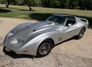 Corvettes for Sale: One-Owner 1974 Corvette with Greenwood Widebody Kit and a 502ci V8 Corvettes for Sale: 1974 Corvette with Greenwood Widebody Kit