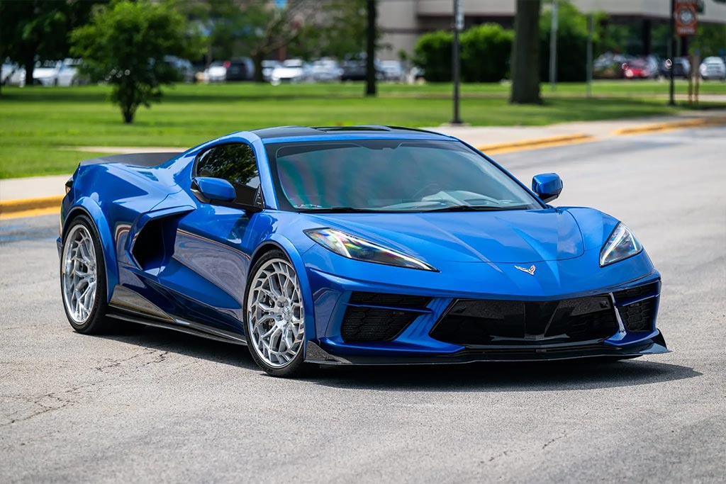 Corvettes for Sale: 2021 Corvette Stingray Coupe with Lingenfelter's No. 001 427 Eliminator LT2