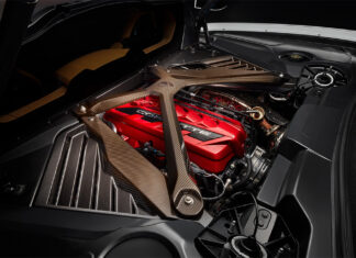 GM Adds the Visible Carbon Fiber Engine Cross Brace with Jake Logo to the List of Things that Can Not Be Ordered GM Adds the Visible Carbon Fiber Engine Cross Brace with Jake Logo to the List of Things that Can Not Be Ordered