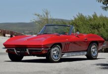 Betty Skelton’s 1965 Corvette Headed to Mecum Monterey this Week Betty Skelton's 1965 Corvette Headed to Mecum Monterey this Week