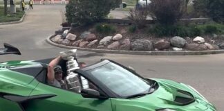 The Stanley Cup Visits Jordan Martinook’s Hometown in a Roswell Green Corvette ZR1 The Stanley Cup Visits Jordan Martinook's Hometown in a Roswell Green Corvette ZR1