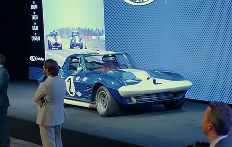 [VIDEO] SOLD! 1963 Corvette Grand Sport Chassis 003 Sells for $18.7 Million at RM Sotheby's Monterey Auction - Corvette: Sales, News & Lifestyle