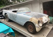 Corvettes for Sale: 1954 Corvette Project Car Offered on Craigslist for $23,500 Corvettes for Sale: 1954 Corvette Project Car Offered on Craigslist