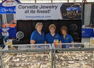 Jewelry That Speaks Corvette: Kim’s Gold Dust Returns to Carlisle & NCM with 15% Off Jewelry That Speaks Corvette: Kim's Gold Dust Returns to Carlisle & NCM with 15% Off