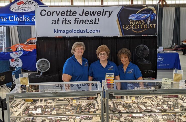 Jewelry That Speaks Corvette: Kim’s Gold Dust Returns to Carlisle & NCM with 15% Off Jewelry That Speaks Corvette: Kim's Gold Dust Returns to Carlisle & NCM with 15% Off