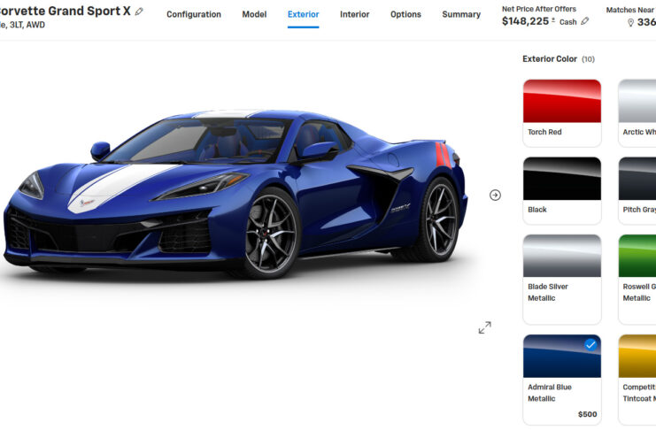 2027 Corvette Grand Sport X Configurator Finally Goes Live 2027 Corvette Grand Sport X Configurator Finally Goes Live