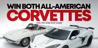 Two Corvettes, One Dream: Z06 Stars & Steel and a Big Block 1965 Sting Ray Could Be Yours Corvette Dream Giveaway is Offering Two Legendary Corvettes