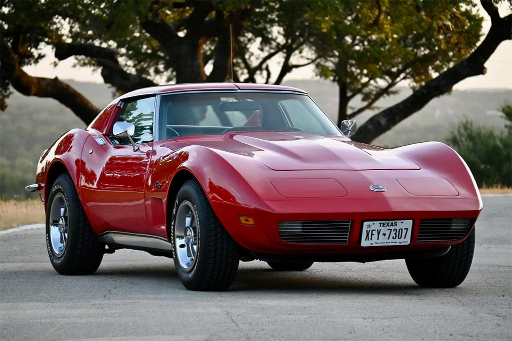 Corvettes for Sale: 1973 Corvette with an L48 350 V8 and a 4-Speed