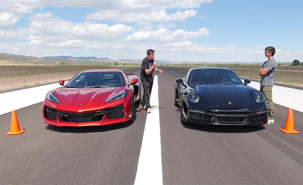[VIDEO] The C8 Corvette Z06 Takes on a Porsche Turbo S in the Thin Air of Colorado - Corvette: Sales, News & Lifestyle